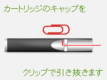 蓋を外す